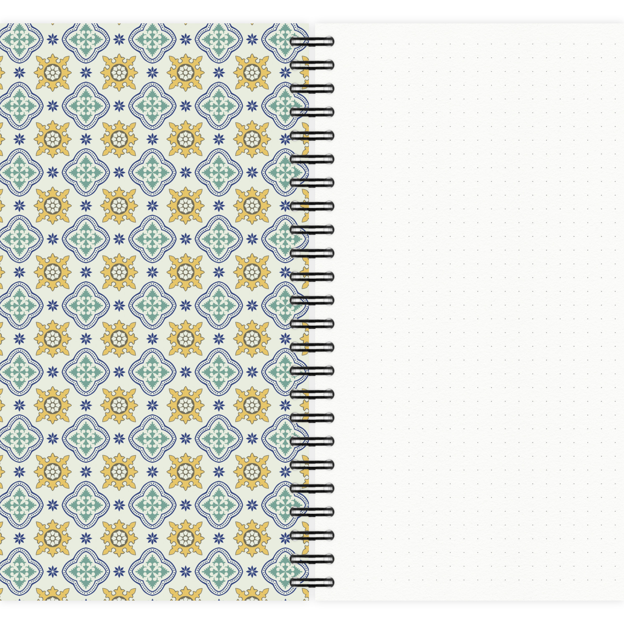 Notizblock A5 Azulejos Pattern Nr. 2