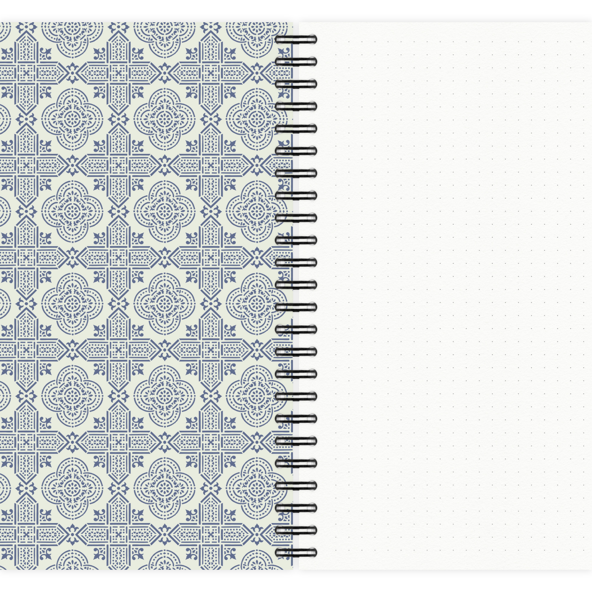 Notizblock A5 Azulejos Pattern Nr. 1