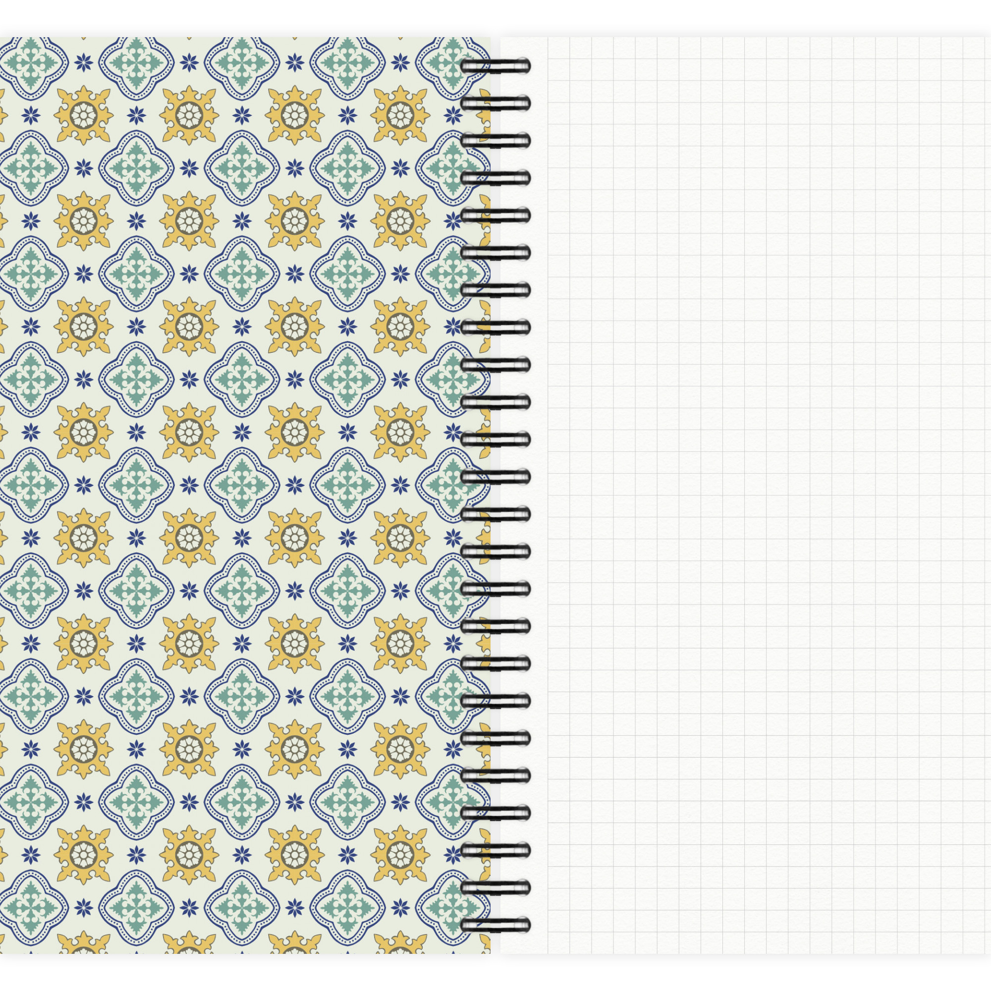 Notizblock A5 Azulejos Pattern Nr. 2