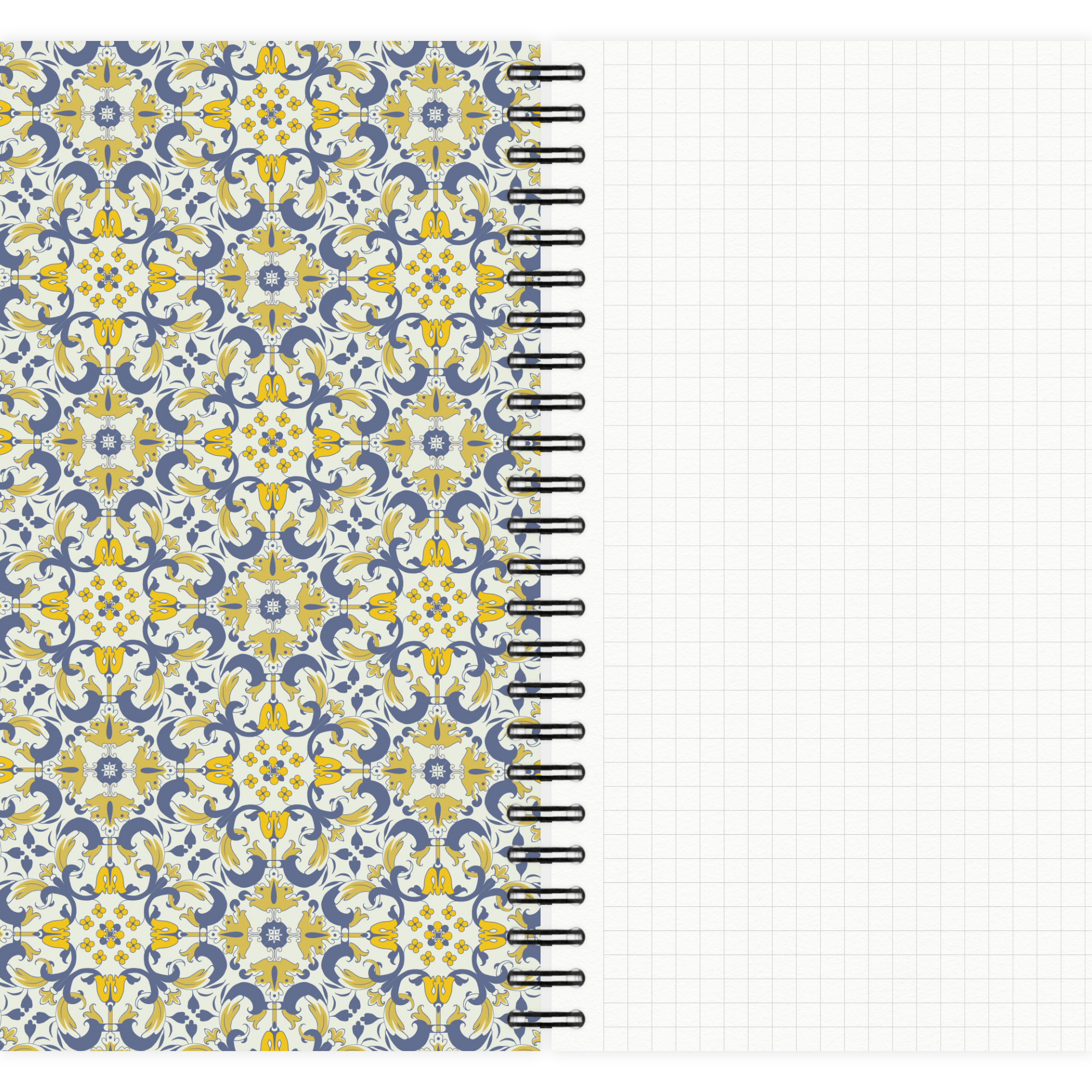 Notizblock A5 Azulejos Pattern Nr. 3